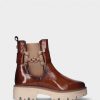 Calcado RAQUEL | Bota Chelsea Camel Raquel 24