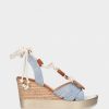 Calcado POLY | Sandalias Azuis Para Mulher Poly32