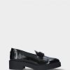 Calcado RAQUEL | Mocassim Preto Com Plataforma Raquel 16